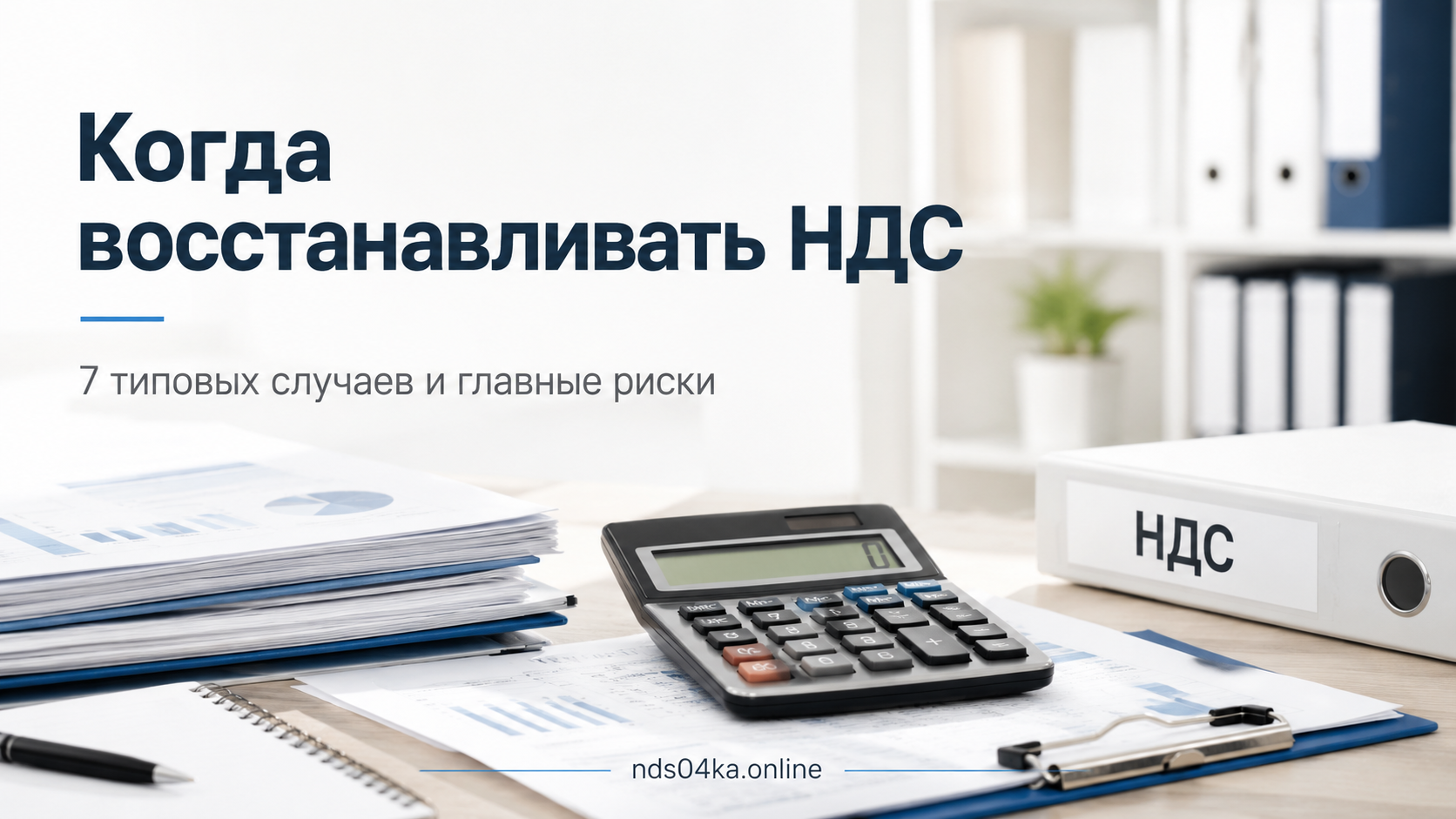 Когда восстанавливать входной НДС: основные случаи и риски